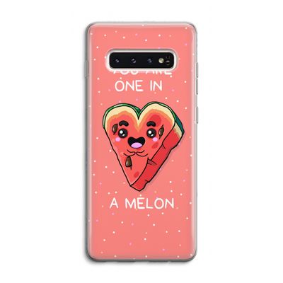 One In A Melon: Samsung Galaxy S10 4G Transparant Hoesje