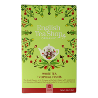 White tea tropical fruits bio 20 Zakjes