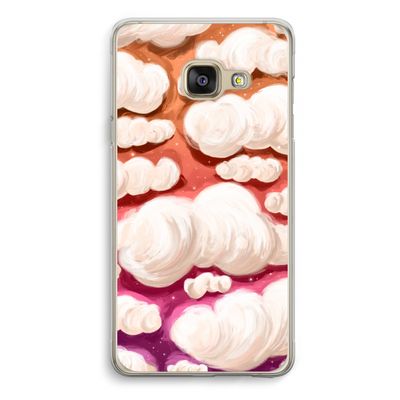 Katoen Wolken: Samsung A3 (2017) Transparant Hoesje