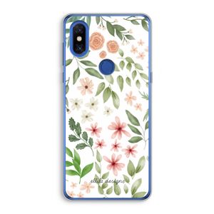 Botanical sweet flower heaven: Xiaomi Mi Mix 3 Transparant Hoesje