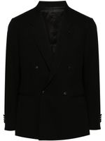 Lardini blazer à boutonnière croisée - Noir