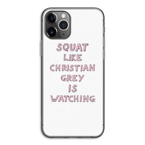 Christian Grey: iPhone 11 Pro Transparant Hoesje