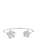 David Morris bracelet Miss Daisy Double Flower - Argent - thumbnail