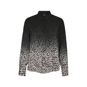 VERO MODA blouse met all over print grijs