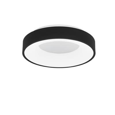 Lyora PlafondlampRando Thin zwart Ø 38cm - 9353831