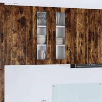 Keukenkast aan de muur met plank Gerookt eiken 60 x 31 x 80 cm Keukenkast aan de muur met plank Gerookt eiken 60 x 31 x 80 cm
