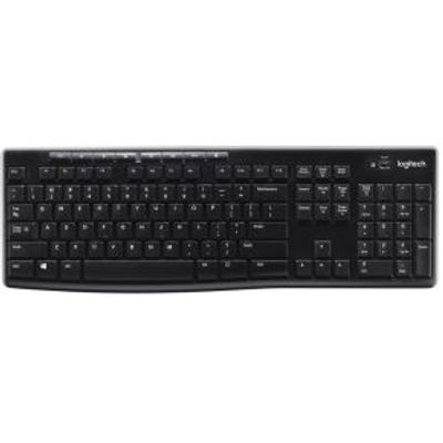 Logitech K270 toetsenbord Draadloos Zwart Azerty Belgisch