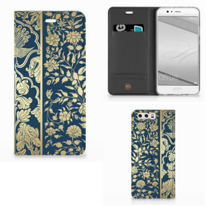 Huawei P10 Plus Smart Cover Beige Flowers