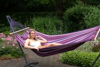 'Easy & Lazy' Love Tweepersoons Hangmatset - 150 kg - Paars - Colombiaanse, Spreidstang - Tropilex
