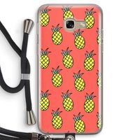 Ananas: Samsung Galaxy A5 (2017) Transparant Hoesje met koord