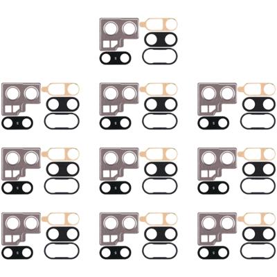 10 stuks terug Bezel van de Camera met Lens omslag & lijm voor Huawei P20