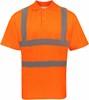 Korntex KX075 High-End Polycotton Hi-Vis Polo Shirt Cambridge - Signal Orange - 6XL