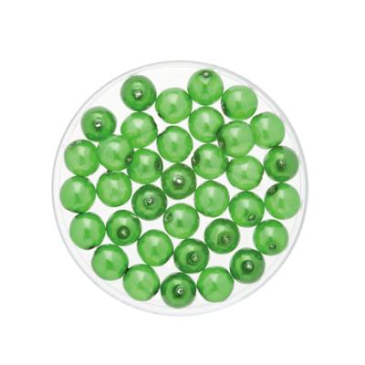 Boheemse glaskralen - 50x stuks - groen - 6 mm - sieraden maken - hobby artikelen