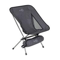 Bo-camp Vouwstoel Extreme M Grijs Stoel