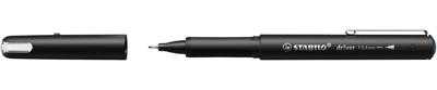 STABILO dr!ver fineliner, fijne punt, blauw