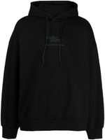 Juun.J hoodie à logo imprimé - Noir