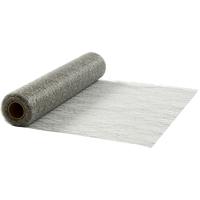 Creativ Company Tafellopers, b: 30 cm, zilver, 10 m/ 1 rol