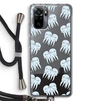Octopussen: Xiaomi Redmi Note 10 Pro Transparant Hoesje met koord