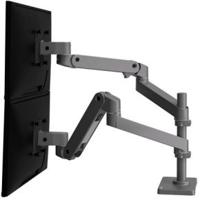 Ergotron LX Pro 27 Series 45-690-293 Dual Monitorarm Donker Grijs