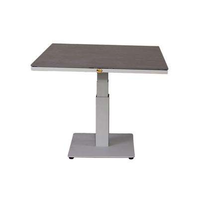 Pine Valley verstelbare lounge tafel mist grey 90 x 90 cm - Oosterik home
