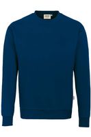 HAKRO 471 Comfort Fit Sweatshirt ronde hals marine, Effen - thumbnail