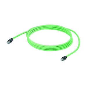 Weidmüller 8829560000 RJ45 Netwerkkabel, patchkabel CAT 5e SF/UTP 1.00 m Groen Vlambestendig, Snagless 1 stuk(s)