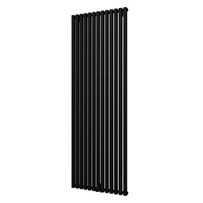 Handdoekradiator BWS Siela Enkel 180 x 60,6 cm Mat Zwart