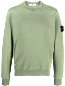 Stone Island sweat à patch logo - Vert