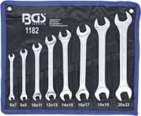 BGS technic Double Open End Spanner Set 8 pieces