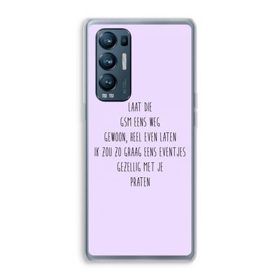 GSM: Oppo Find X3 Neo Transparant Hoesje