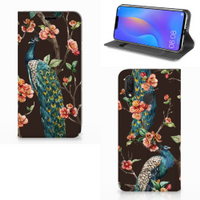 Huawei P Smart Plus Hoesje maken Pauw met Bloemen - thumbnail