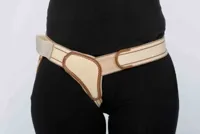 Orliman Enkelzijdige Liesbreukband - M - Links - Beige