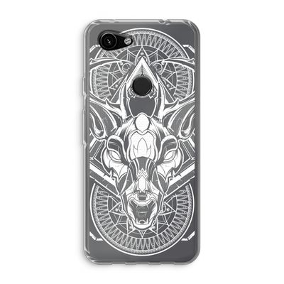 Oh Deer: Google Pixel 3a Transparant Hoesje