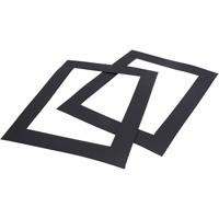 Creativ Company Passepartouts, a4, afm 28,5x37 cm, 500 gr, zwart, 100 stuk/ 1 doos