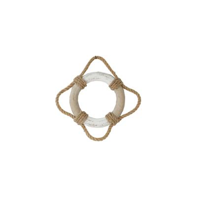 Gerkimex Deco reddingsboei hout 14,5x14,5x2,5cm