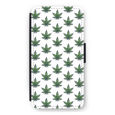 Weed: iPhone 11 Pro Max Flip Hoesje