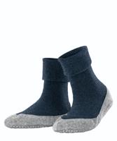 Falke Cosyshoe Slof Dames Marine Mel. 37-38