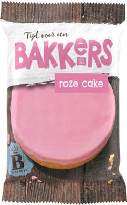 Boom koek Boom - Roze Koek 65 Gram 24 Stuks