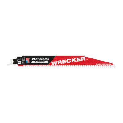 Milwaukee Multi Materiaal Reciprozaagblad Sawzall WRECKER NITRUS Carbide | TCT WRECKER NITRUS 230mm x 6 Tpi | 1 pc - 48475272