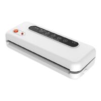 Huishoudelijke commerciële voedsel vacuüm plastic verpakking machine sealer nauwere machine Chinese plug (wit)