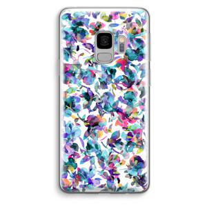Hibiscus Flowers: Samsung Galaxy S9 Transparant Hoesje