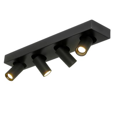 Highlight Spot Eliano 4 lichts L 48 cm zwart