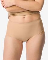 HEMA Medium corrigerende slip hoge taille met kant beige (beige)