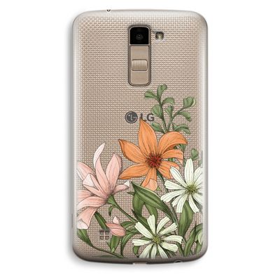 Floral bouquet: LG K10 (2016) Transparant Hoesje