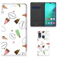 Samsung Galaxy A40 | Flip Style Cover | IJsjes