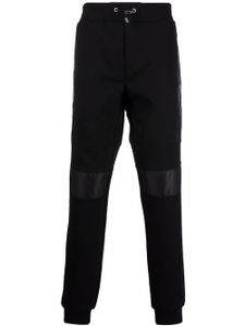 Philipp Plein pantalon de jogging en coton à lien de resserrage - Noir