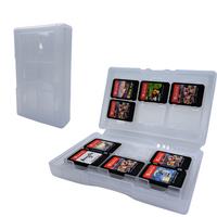 Game Card Case geschikt voor Nintendo Switch games - Accessoires Switch - 12 Games - Opbergen - Beschermen - Travel Koffer - Plastic - Wit - thumbnail