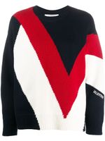 Valentino Garavani pull à logo - Bleu