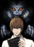 Poster Death Note Light and Ryuk 38x52cm
