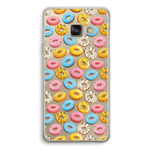 Pink donuts: Samsung Galaxy A3 (2016) Transparant Hoesje